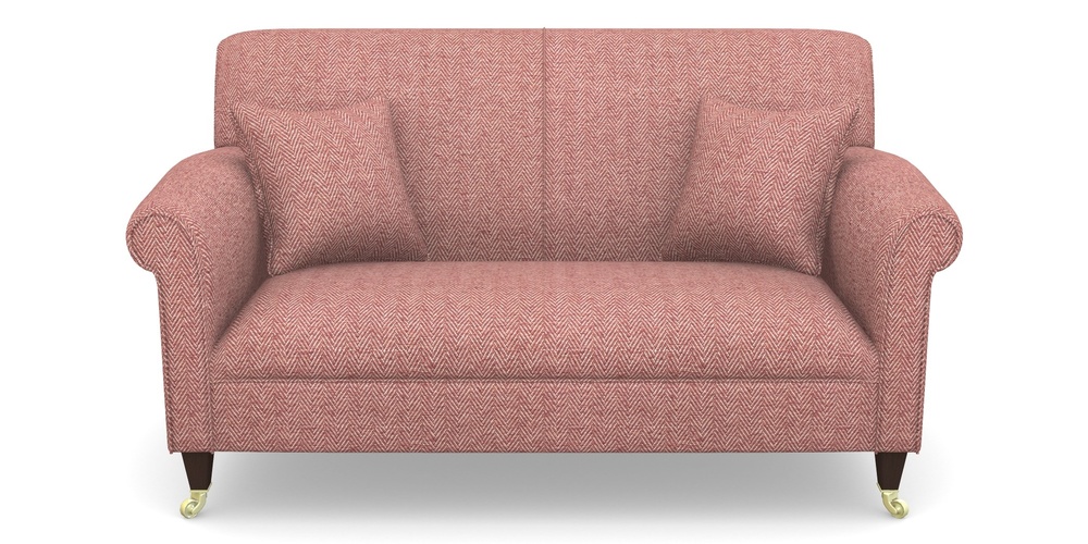 Product photograph of Petworth 2 Seater Sofa In Dundee Herringbone - Rose from Sofas and Stuff Limited