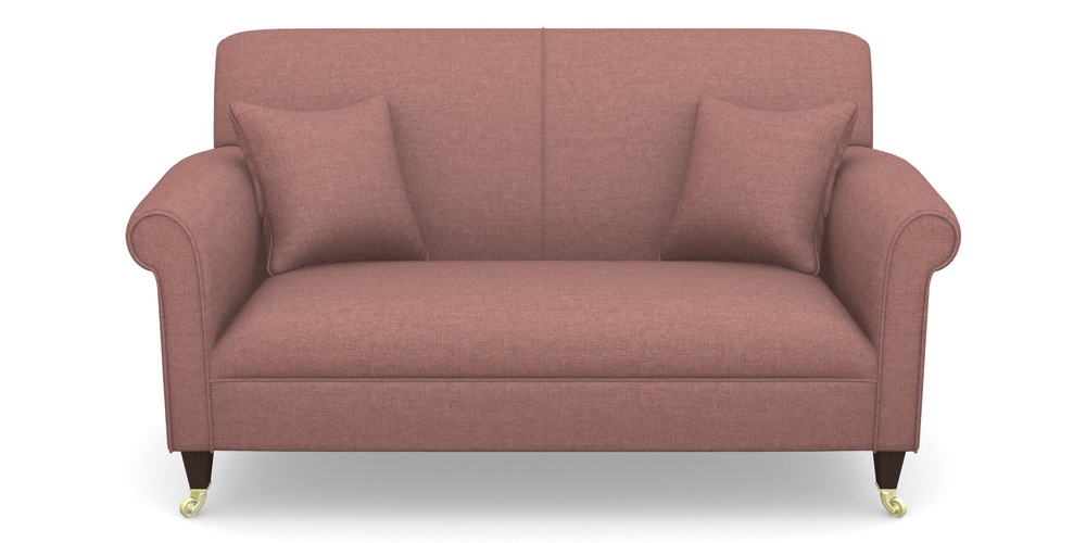 Product photograph of Petworth 2 Seater Sofa In Easy Clean Plain - Rosewood from Sofas and Stuff Limited