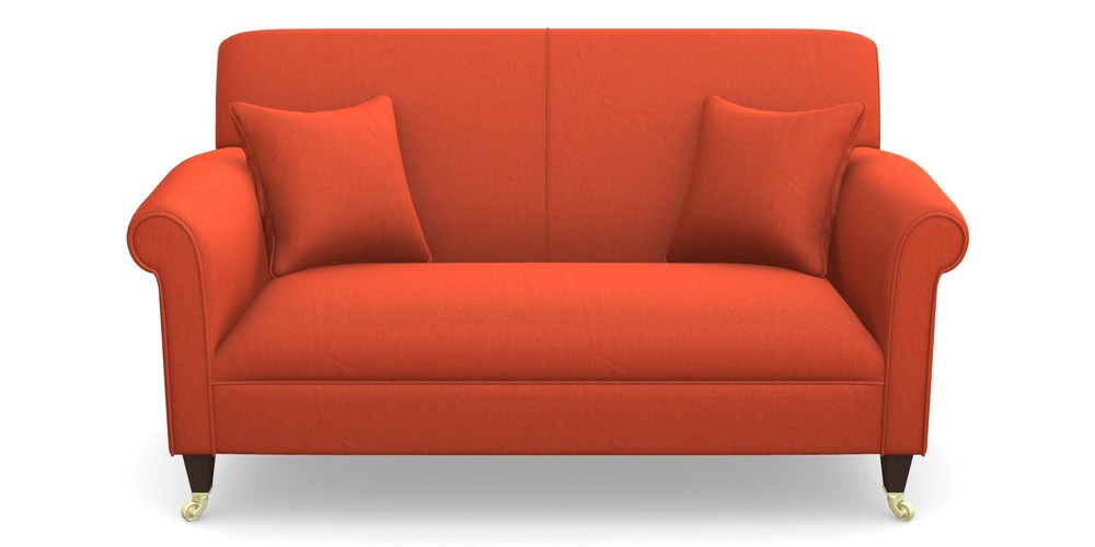 Product photograph of Petworth 2 Seater Sofa In House Velvet - Terracotta from Sofas and Stuff Limited