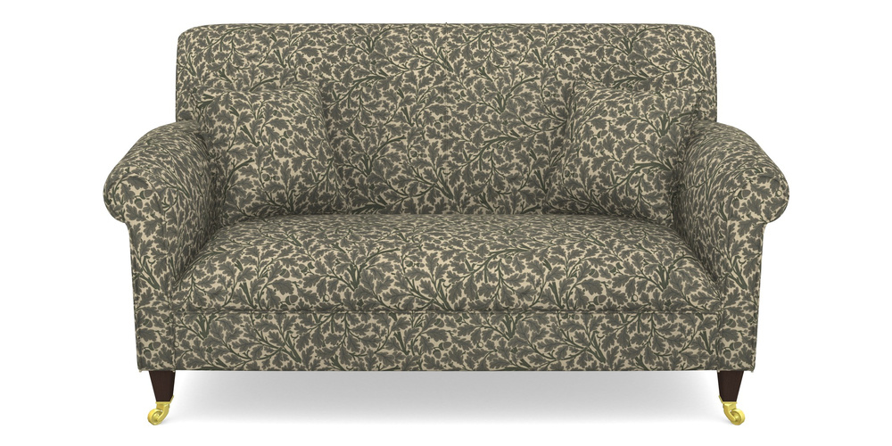 Product photograph of Petworth 2 Seater Sofa In V A Drawn From Nature Collection - Oak Tree - Dark Green from Sofas and Stuff Limited