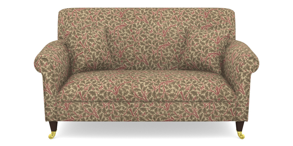 Product photograph of Petworth 2 Seater Sofa In V A Drawn From Nature Collection - Oak Tree - Red from Sofas and Stuff Limited