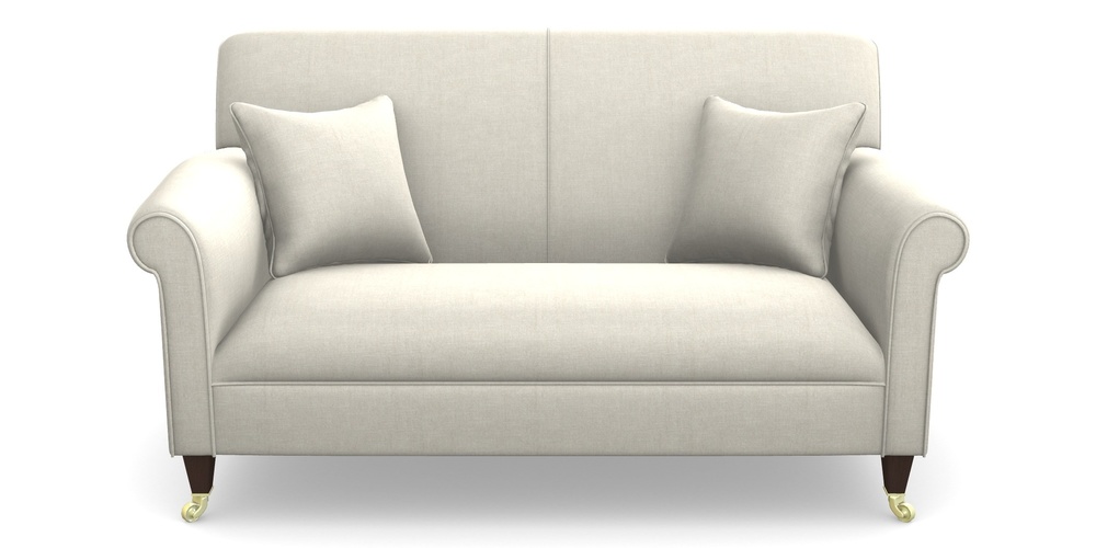 Product photograph of Petworth 2 Seater Sofa In Super Soft Velvet - Linen from Sofas and Stuff Limited