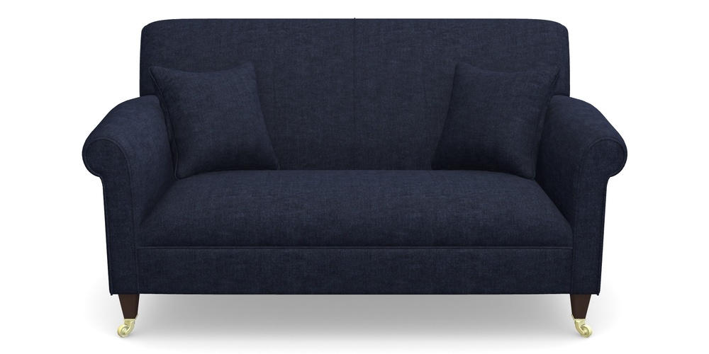 Product photograph of Petworth 2 Seater Sofa In Super Soft Velvet - Navy from Sofas and Stuff Limited