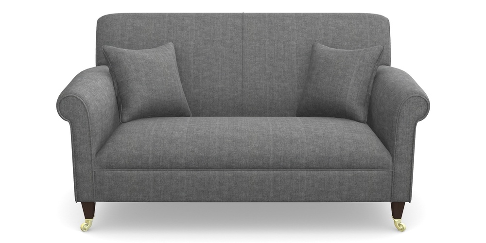 Product photograph of Petworth 2 Seater Sofa In Super Soft Velvet - Steel from Sofas and Stuff Limited