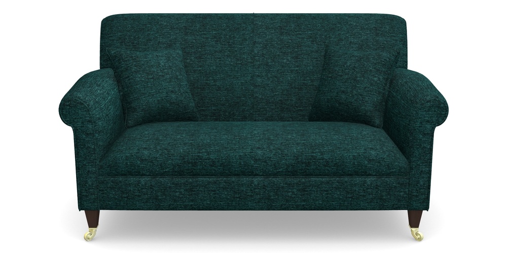 Product photograph of Petworth 2 Seater Sofa In Textured Velvet - Viridian from Sofas and Stuff Limited