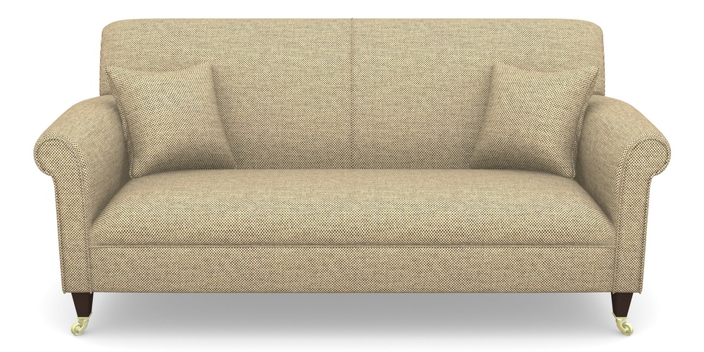 Product photograph of Petworth 3 Seater Sofa In Basket Weave - Ebony from Sofas and Stuff Limited