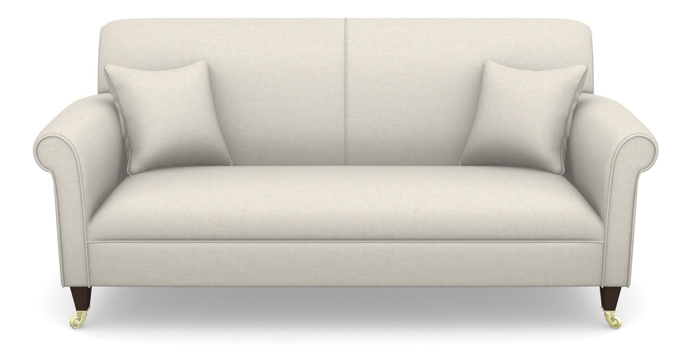 Product photograph of Petworth 3 Seater Sofa In Easy Clean Plain - Chalk from Sofas and Stuff Limited