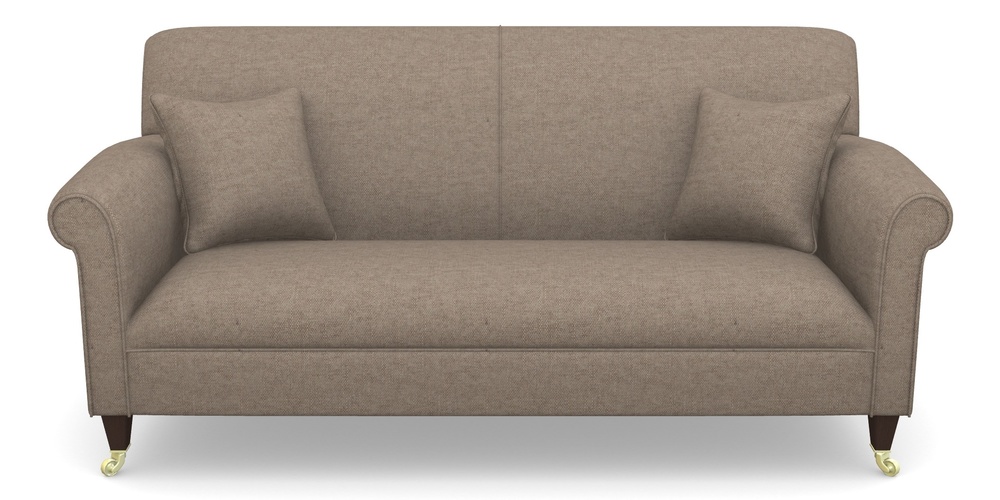 Product photograph of Petworth 3 Seater Sofa In Easy Clean Plain - Camel from Sofas and Stuff Limited