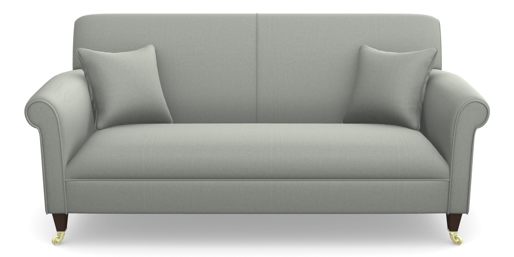 Product photograph of Petworth 3 Seater Sofa In House Velvet - Elephant from Sofas and Stuff Limited