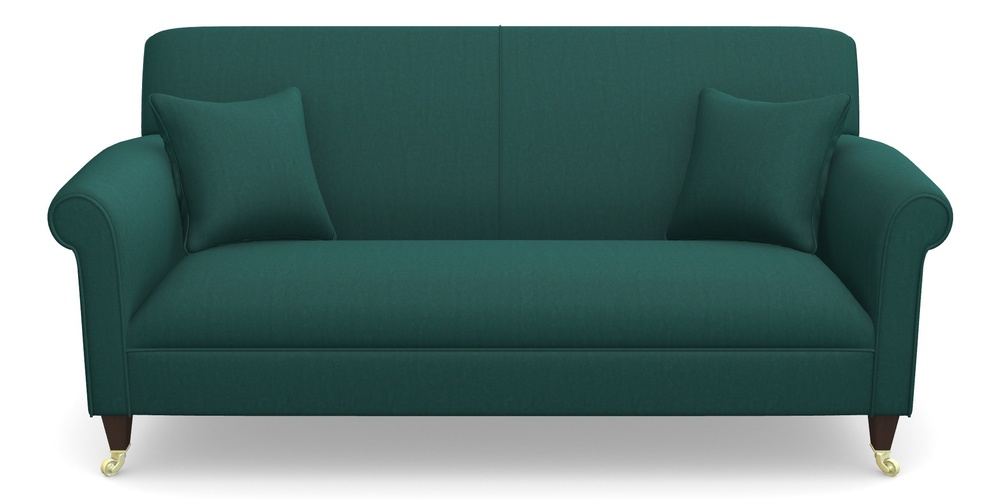 Product photograph of Petworth 3 Seater Sofa In House Velvet - Peacock from Sofas and Stuff Limited