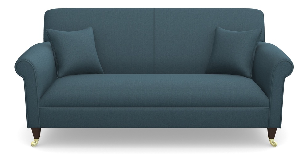 Product photograph of Petworth 3 Seater Sofa In House Velvet - Petrol from Sofas and Stuff Limited