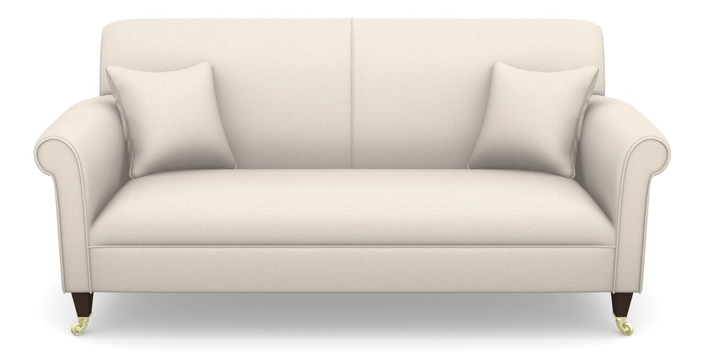 Product photograph of Petworth 3 Seater Sofa In Two Tone Plain - Calico from Sofas and Stuff Limited