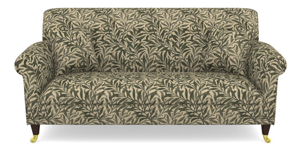 Product photograph of Petworth 3 Seater Sofa In V A Drawn From Nature - Willow Bough Large - Dark Green from Sofas and Stuff Limited