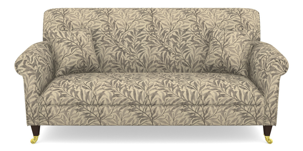 Product photograph of Petworth 3 Seater Sofa In V A Drawn From Nature - Willow Bough Large - Grey from Sofas and Stuff Limited