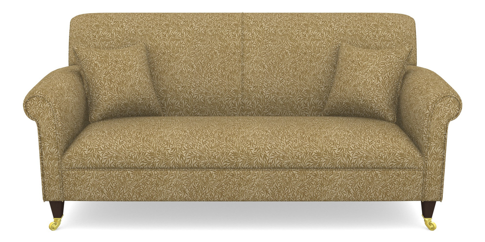 Product photograph of Petworth 3 Seater Sofa In V A Drawn From Nature Collection - Willow - Gold from Sofas and Stuff Limited