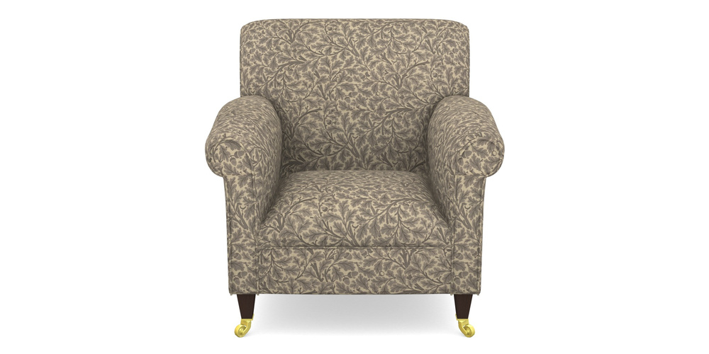 Product photograph of Petworth Chair In V A Drawn From Nature Collection - Oak Tree - Grey from Sofas and Stuff Limited