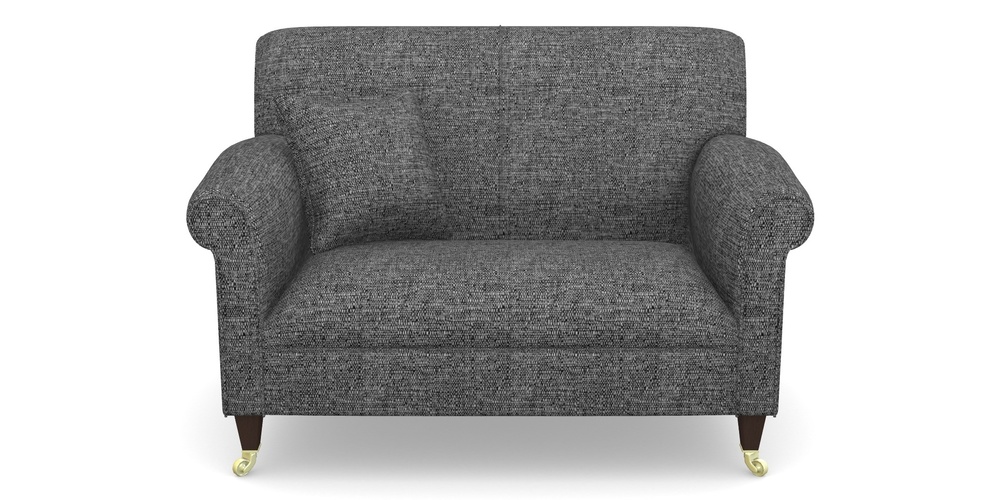 Product photograph of Petworth Snuggler In Aqua Clean Hove - Charcoal from Sofas and Stuff Limited