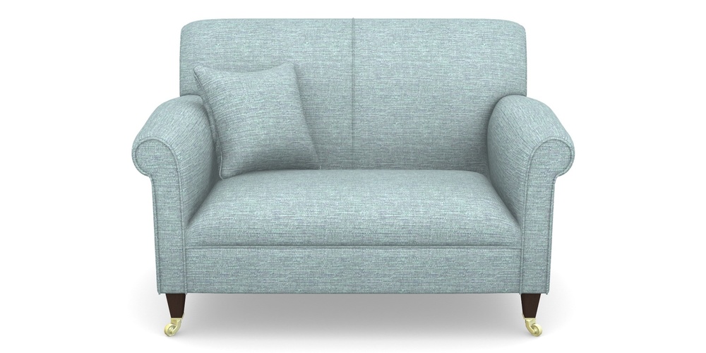 Product photograph of Petworth Snuggler In Aqua Clean Hove - Duck Egg from Sofas and Stuff Limited