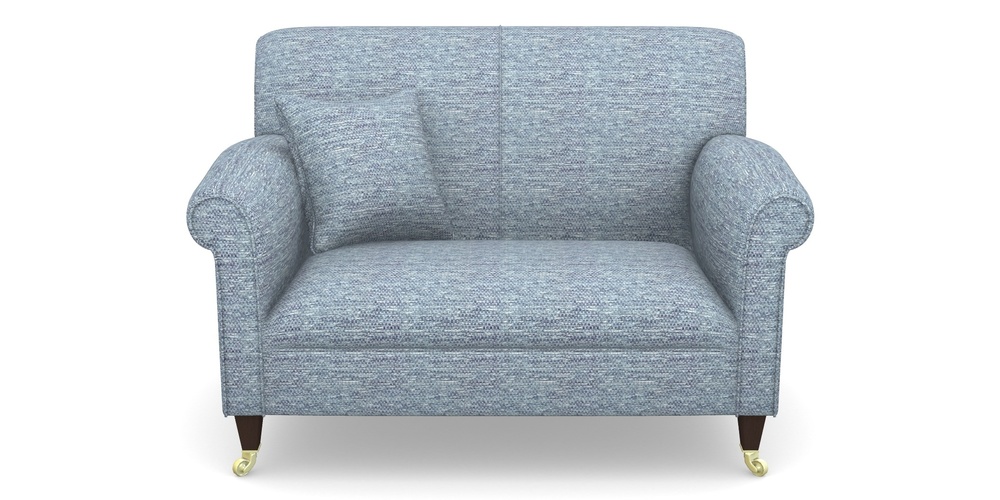 Product photograph of Petworth Snuggler In Aqua Clean Oban - Denim from Sofas and Stuff Limited