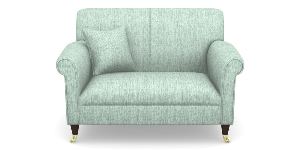 Product photograph of Petworth Snuggler In Aqua Clean Tenby - Duck Egg from Sofas and Stuff Limited