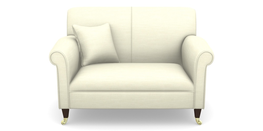 Product photograph of Petworth Snuggler In Basket Weave - Cream from Sofas and Stuff Limited