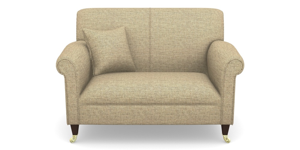 Product photograph of Petworth Snuggler In Basket Weave - Ebony from Sofas and Stuff Limited