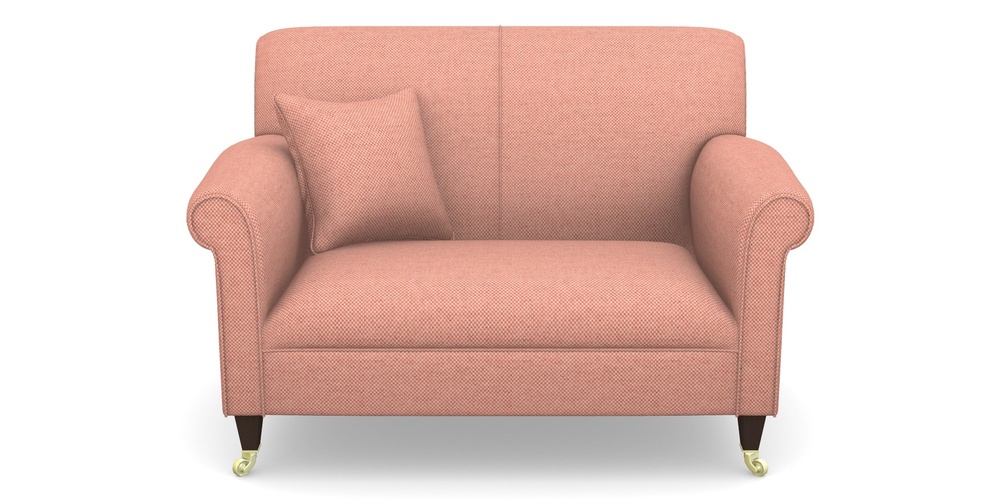 Product photograph of Petworth Snuggler In Basket Weave - Peony from Sofas and Stuff Limited