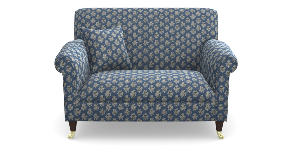 Product photograph of Petworth Snuggler In Cloth 21 - Coral 1 - Bilberry from Sofas and Stuff Limited