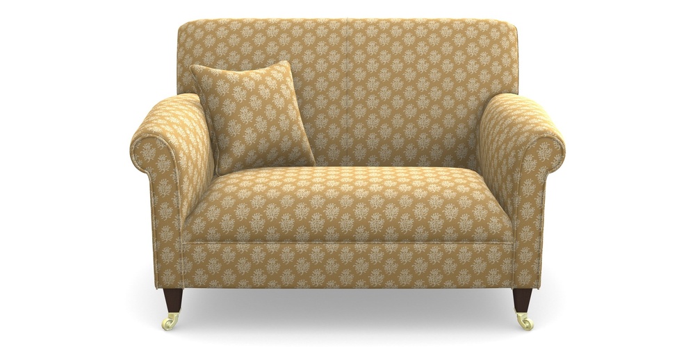 Product photograph of Petworth Snuggler In Cloth 21 - Coral 1 - Quince from Sofas and Stuff Limited