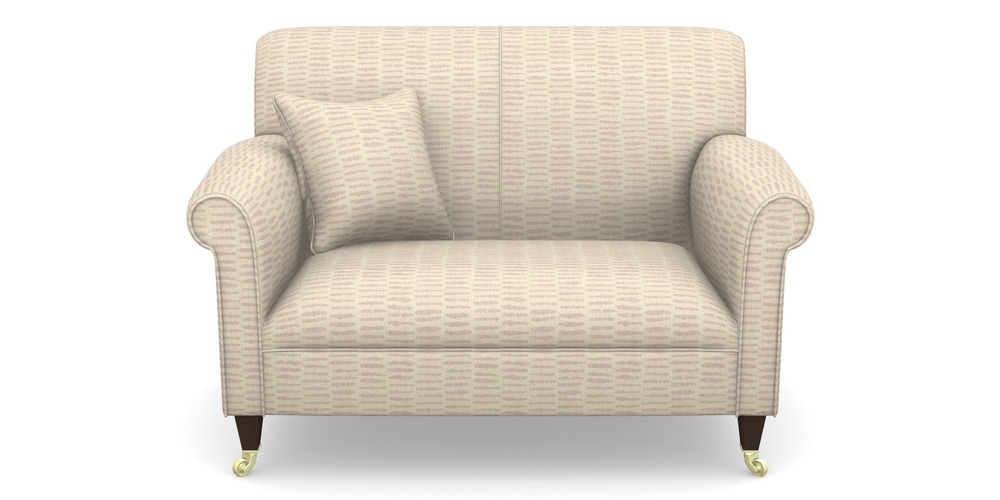 Product photograph of Petworth Snuggler In Cloth 18 - Daub - Rose from Sofas and Stuff Limited