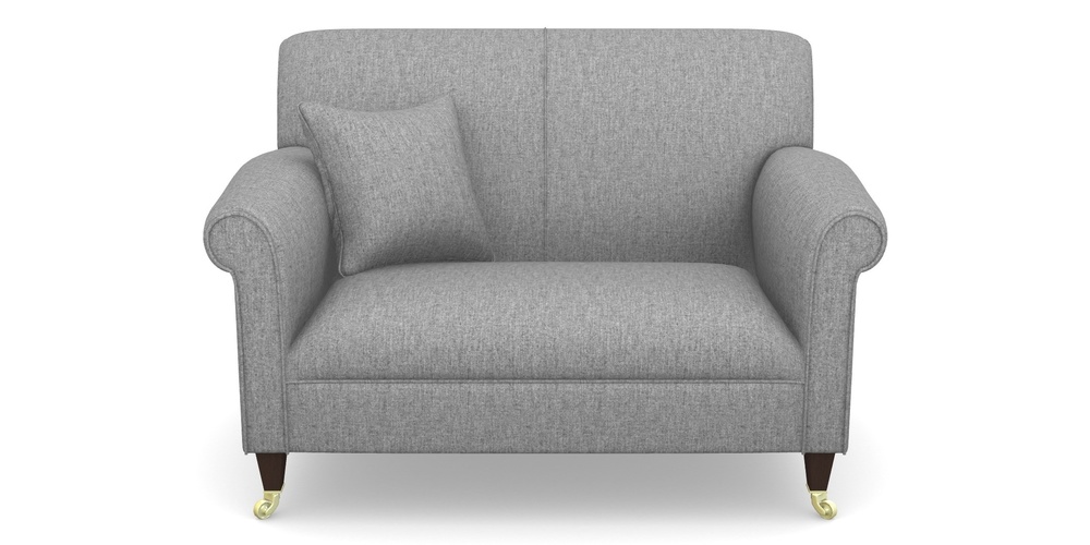 Product photograph of Petworth Snuggler In Clever Cotton Mix - Iron from Sofas and Stuff Limited