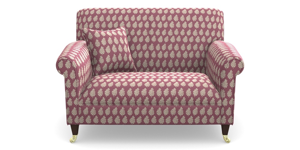 Product photograph of Petworth Snuggler In Cloth 21 - Oak Leaf - Cassis from Sofas and Stuff Limited