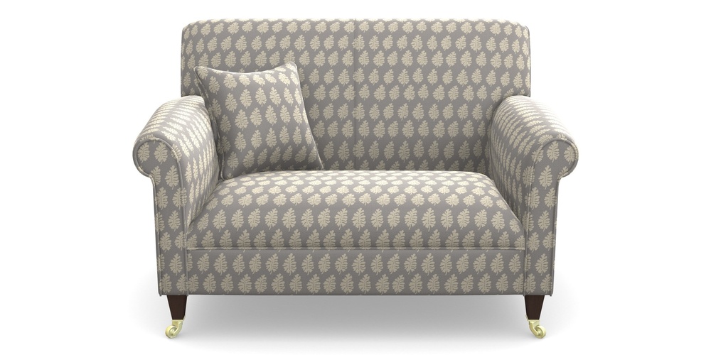 Product photograph of Petworth Snuggler In Cloth 21 - Oak Leaf - Magnesium from Sofas and Stuff Limited