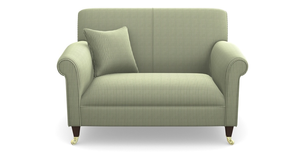 Product photograph of Petworth Snuggler In Cloth 21 - Simple Stripe - Forest from Sofas and Stuff Limited