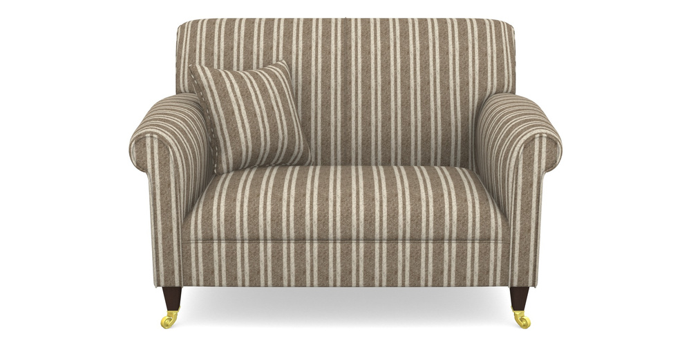 Product photograph of Petworth Snuggler In Cloth 22 - Barcode - Peat from Sofas and Stuff Limited