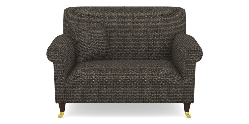 Product photograph of Petworth Snuggler In Cloth 20 - Design 3 - Chestnut Weave from Sofas and Stuff Limited