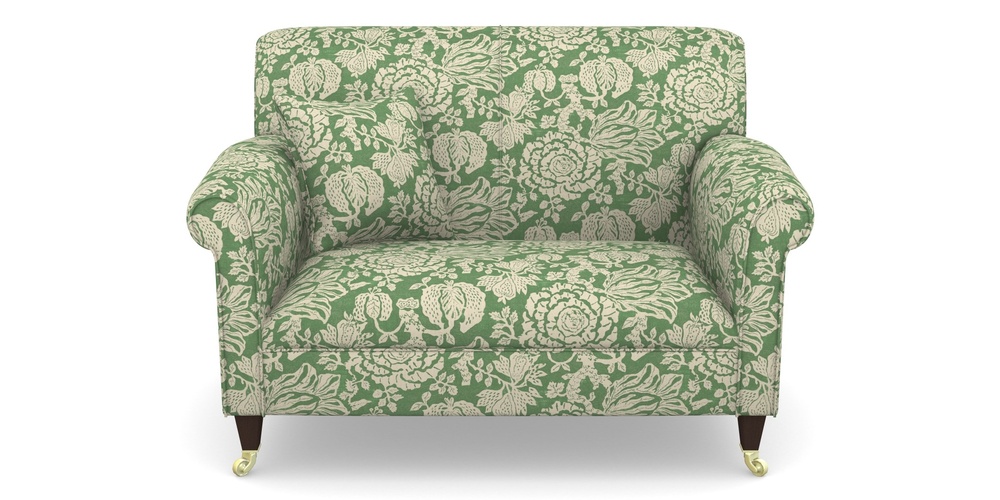 Product photograph of Petworth Snuggler In V A Brompton Collection - Flowering Kale - Basil from Sofas and Stuff Limited