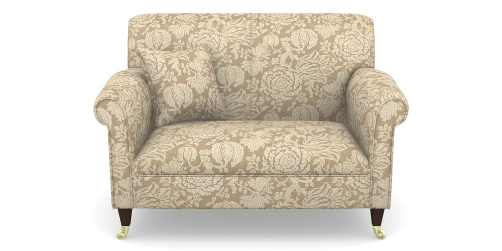 Product photograph of Petworth Snuggler In V A Brompton Collection - Flowering Kale - Assam Tea from Sofas and Stuff Limited