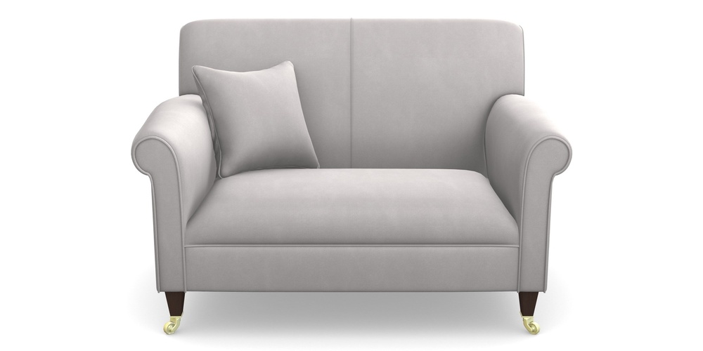 Product photograph of Petworth Snuggler In House Clever Velvet - Mist from Sofas and Stuff Limited