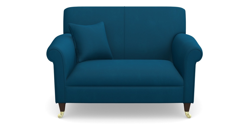 Product photograph of Petworth Snuggler In House Clever Velvet - Ocean from Sofas and Stuff Limited