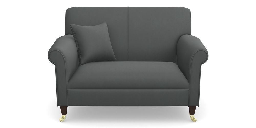 Product photograph of Petworth Snuggler In House Clever Velvet - Slate from Sofas and Stuff Limited