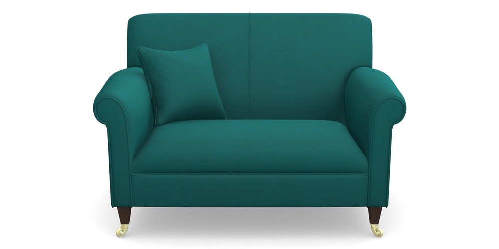 Product photograph of Petworth Snuggler In House Clever Velvet - Teal from Sofas and Stuff Limited