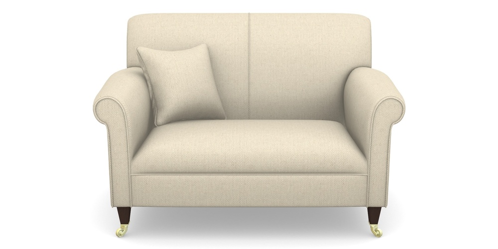 Product photograph of Petworth Snuggler In House Linen 2 - Natural from Sofas and Stuff Limited