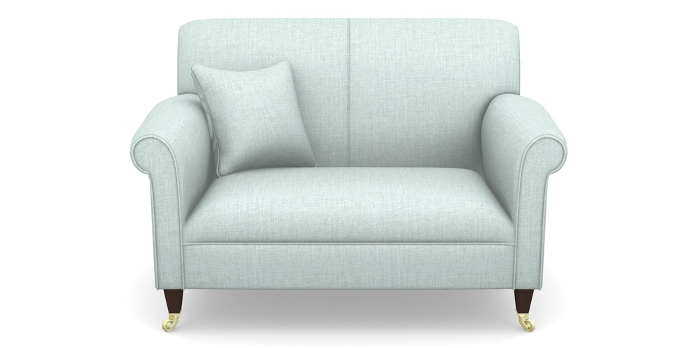 Product photograph of Petworth Snuggler In House Plain - Aqua from Sofas and Stuff Limited