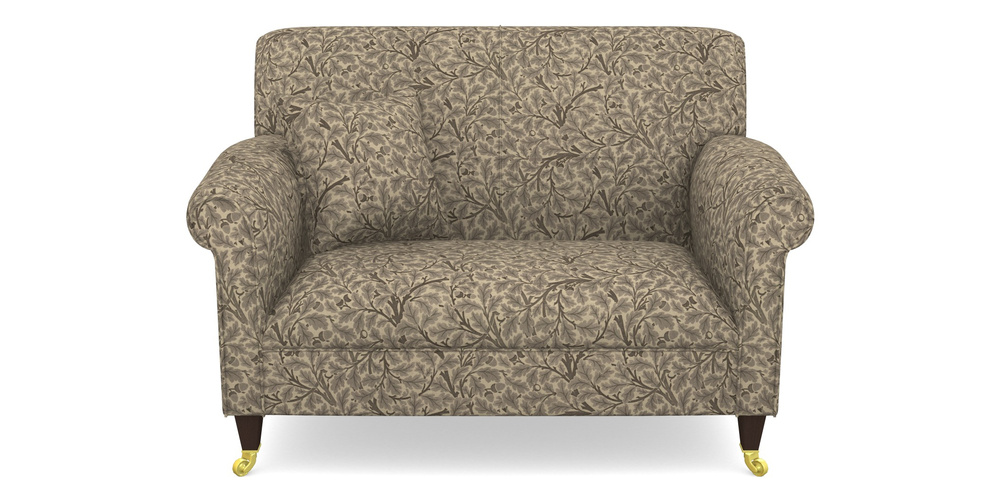 Product photograph of Petworth Snuggler In V A Drawn From Nature Collection - Oak Tree - Brown from Sofas and Stuff Limited