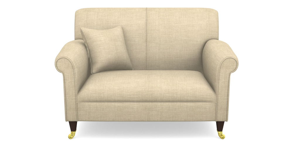 Product photograph of Petworth Snuggler In Posh Linen - Oatmeal from Sofas and Stuff Limited