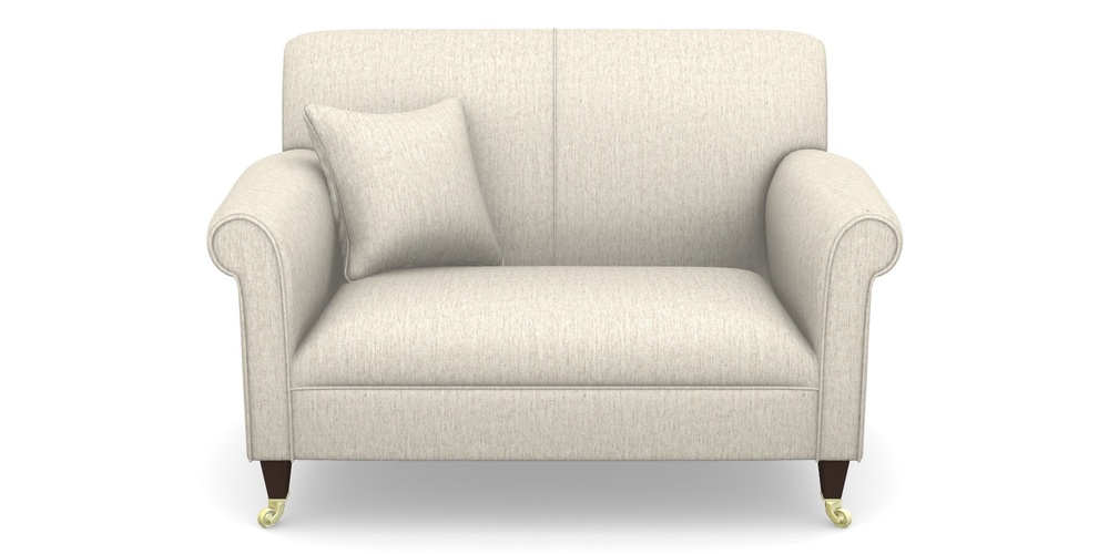 Product photograph of Petworth Snuggler In Smart Plain - Natural from Sofas and Stuff Limited