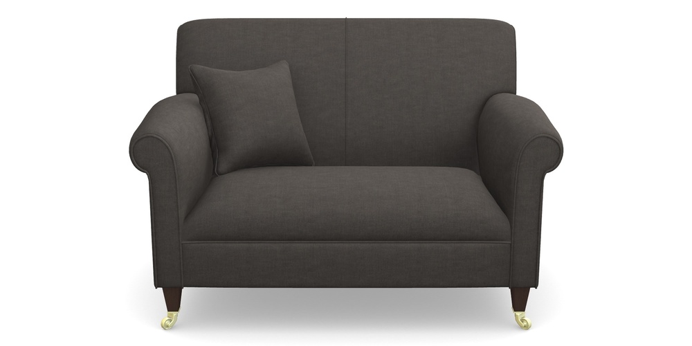 Product photograph of Petworth Snuggler In Super Soft Velvet - Mocha from Sofas and Stuff Limited