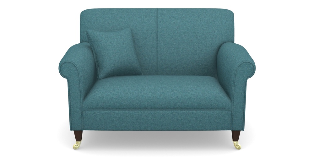 Product photograph of Petworth Snuggler In Soft Wool - Cerulean from Sofas and Stuff Limited