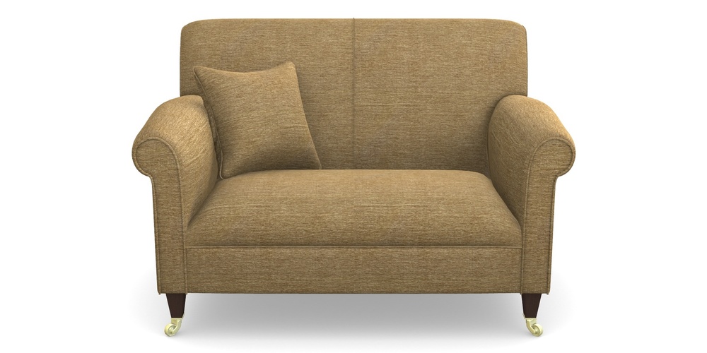 Product photograph of Petworth Snuggler In Textured Velvet - Balsa from Sofas and Stuff Limited